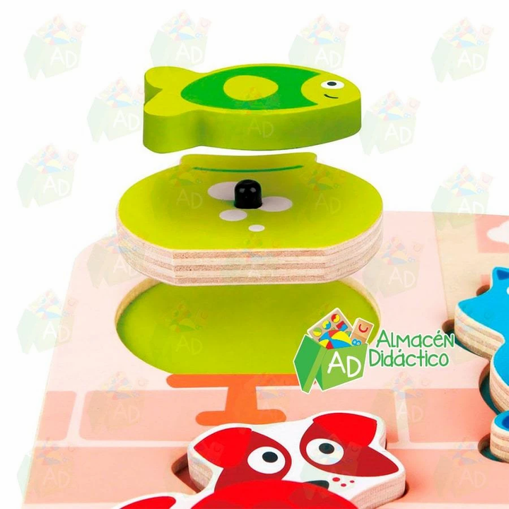 Rompecabezas dinámico mascotas