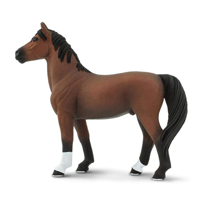 Figura Animales Caballo Morgan Pintado a Mano