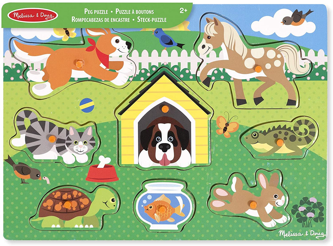 Rompecabezas mascotas con pin