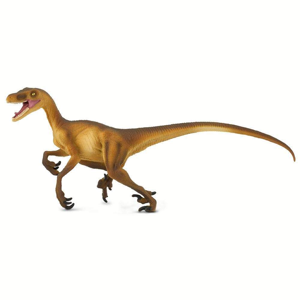 Figura Dinosaurio Velociraptor Pintado a Mano