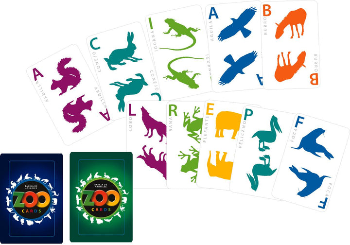 Juego de Mesa Zoo Cards 10 juegos
