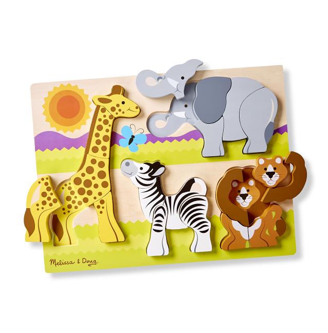 Rompecabezas en alto relieve : La selva