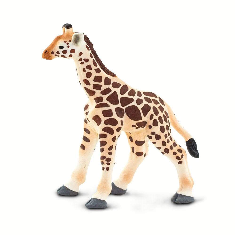 Figura Animales Jirafa Bebe Pintado a Mano