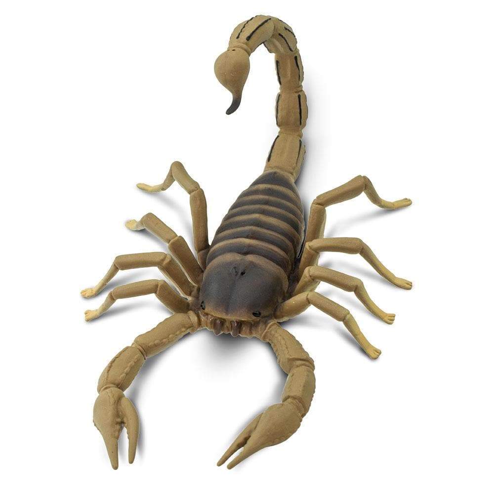 Figura Animales Escorpion Pintado a Mano