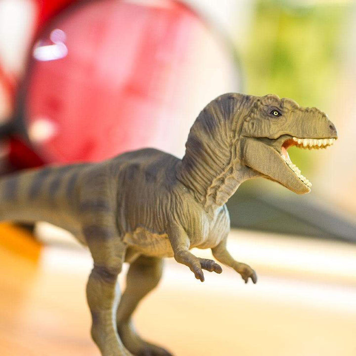 Figura Dinosaurio Tiranosaurio Rex Pintado a Mano