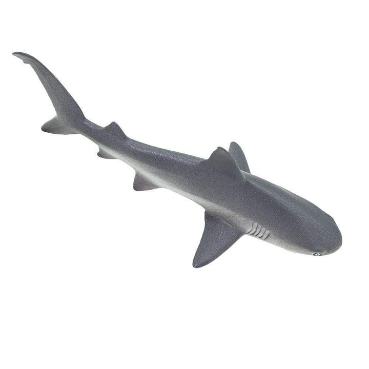 Figura Animales Tiburon Gris Pintado a Mano