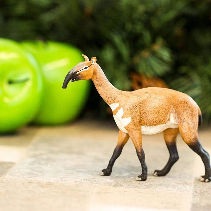 Figura Dinosaurio Macrauquenia Pintado a Mano