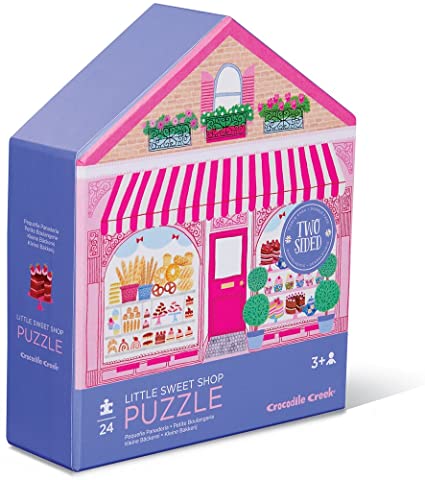 Rompecabezas X 24 pc doble faz tienda de pasteles