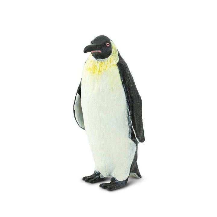 Figura Animales Pingüino Emperador Pintado a Mano