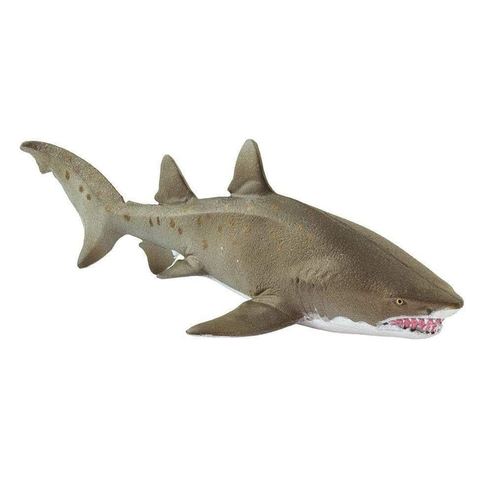 Figura Animales Tiburon Tigre Pintado a Mano