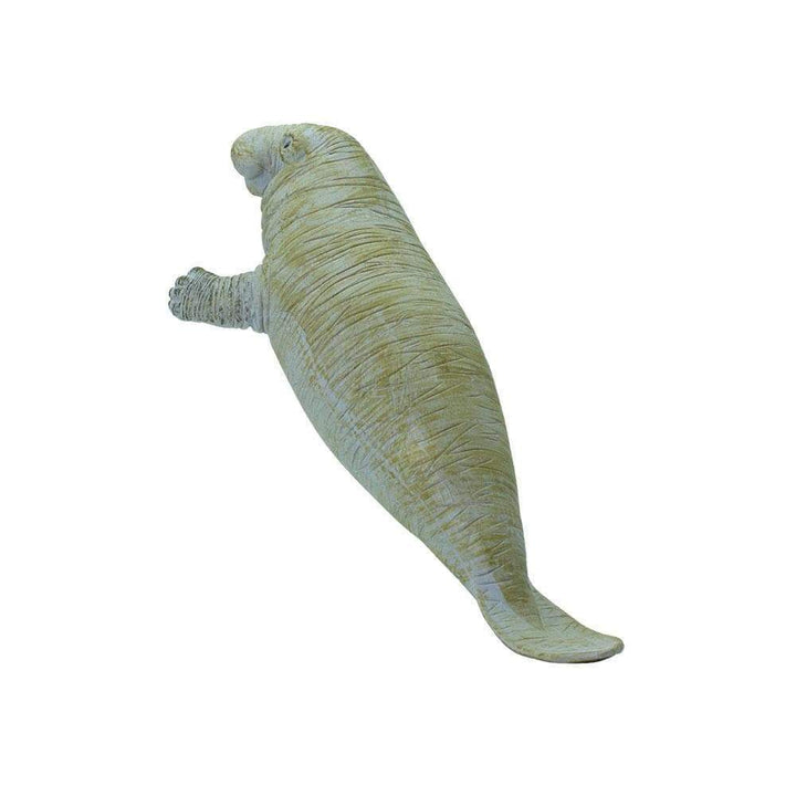 Figura Animales Manati Pintado a Mano