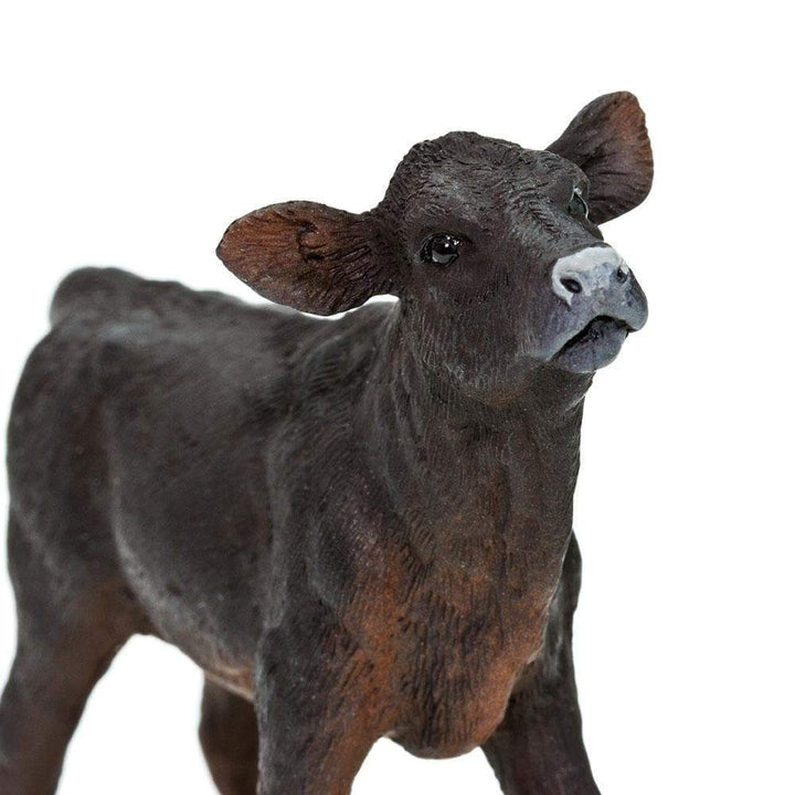 Figura Animales Ternero Angus Pintado a Mano