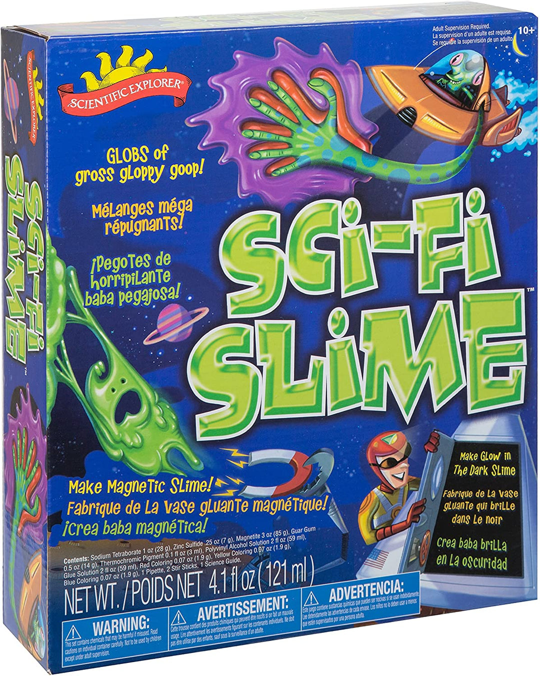 Experimento de juguete :  Set para hacer slime