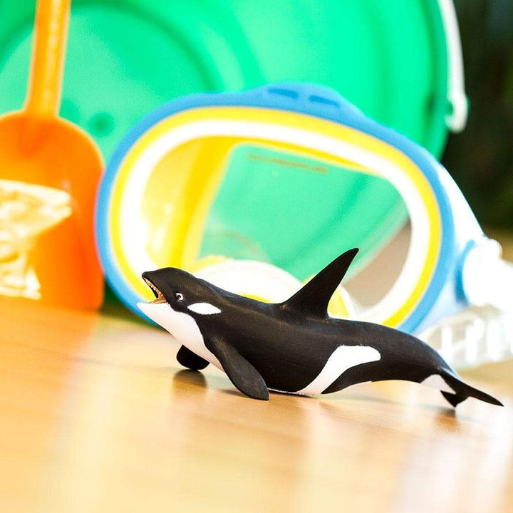 Figura Animales Orca Pintado a Mano