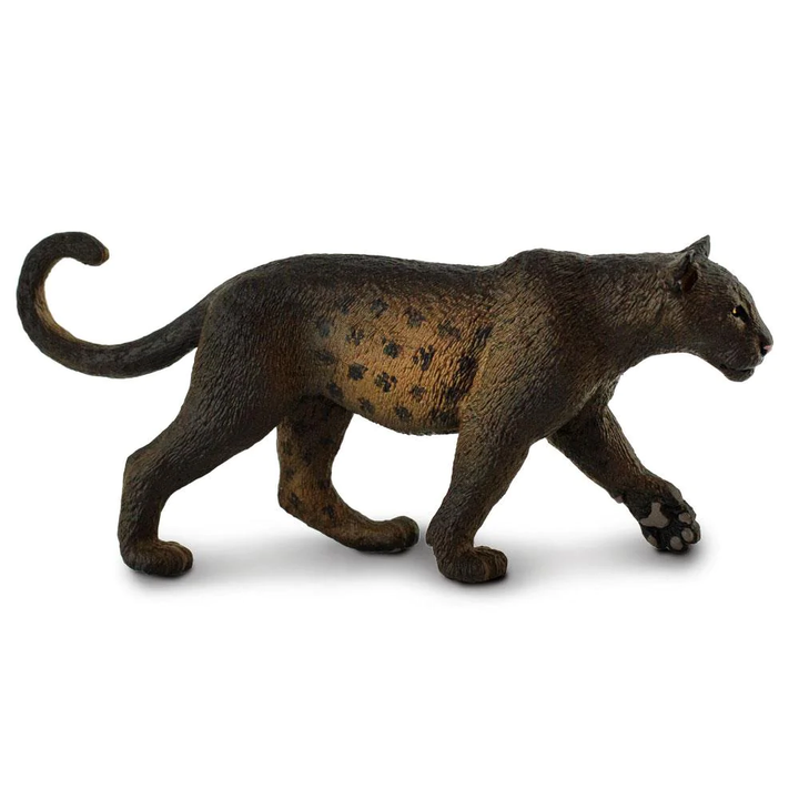 Figura Animales Pantera Negra Pintado a Mano
