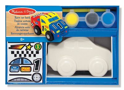 Alcancia Carro de Carreras para Diseñar y Pintar
