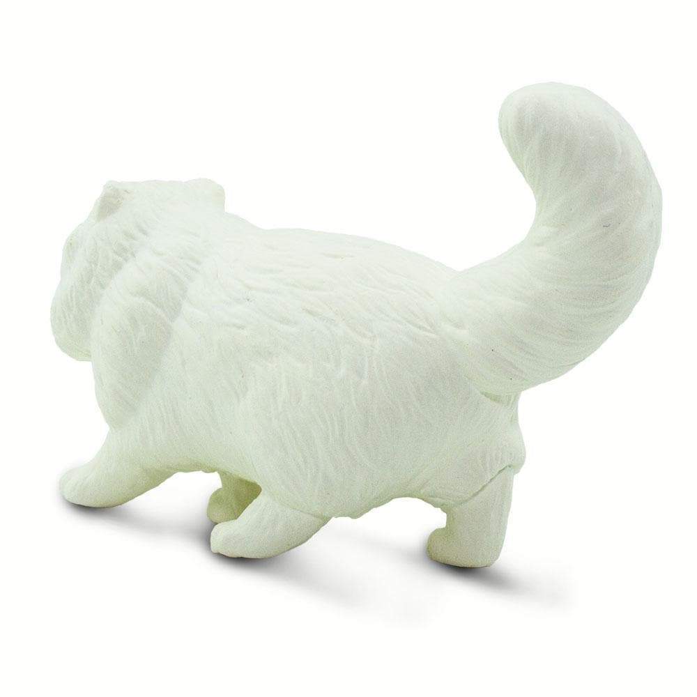 Figura Animales Gato Persa Pintado a Mano