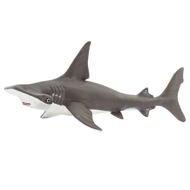 Figura Animales Tiburon Martillo Pintado a Mano