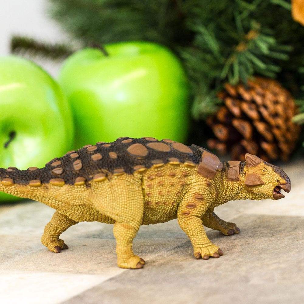 Figura Dinosaurio Ankilosaurus Pintado a Mano