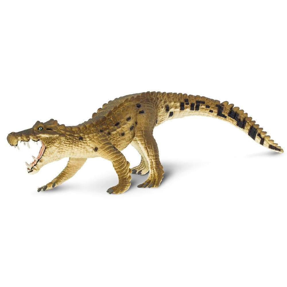 Figura Dinosaurios Kaprosuchus Pintado a Mano