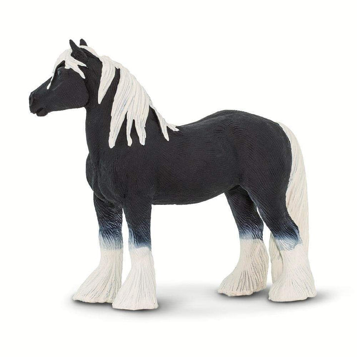 Figura Animales Caballo Semental Gypsi Pintado a Mano