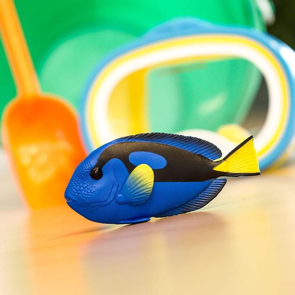 Figura Animales Pez Cirujano Pintado a Mano