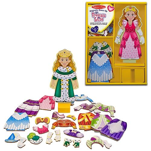 Juego magnético de vestir: Princesas