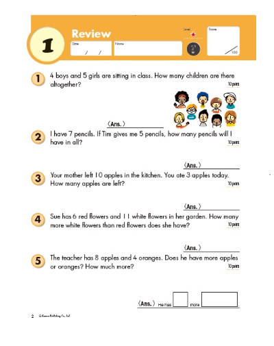 Libro Productos Kumon Word Problems Grade 2 Para Niños