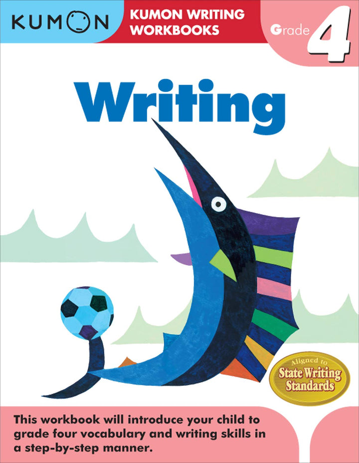 Libro Kumon Escritura Grado 4 En Ingles para niños niñas