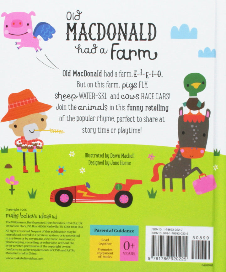 Libro Infantil Old Mac Donald Had A Farm