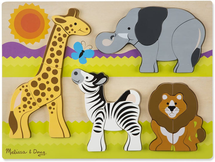 Rompecabezas en alto relieve : La selva