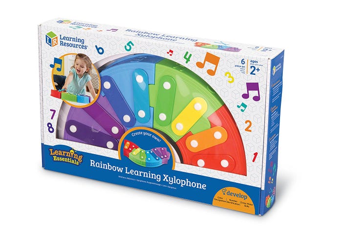 Xilófono rompecabezas didáctico