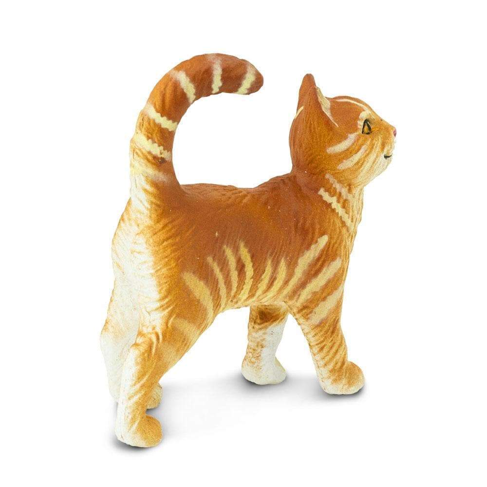 Figura Animales Gato Tigre Pintado a Mano