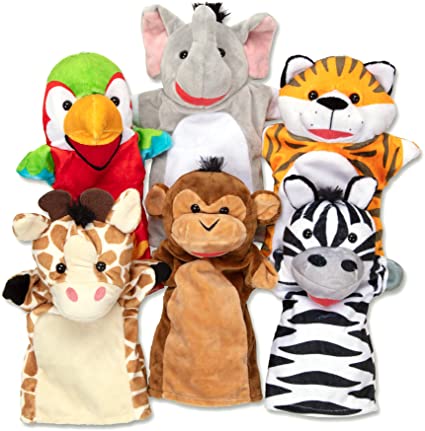 Títeres de mano safari x unidad