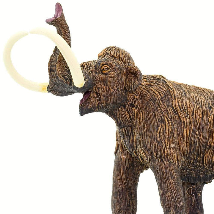 Figura Dinosaurios Mamut Lanudo Pintado a Mano