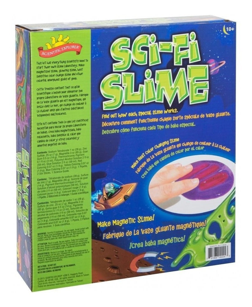 Experimento de juguete :  Set para hacer slime