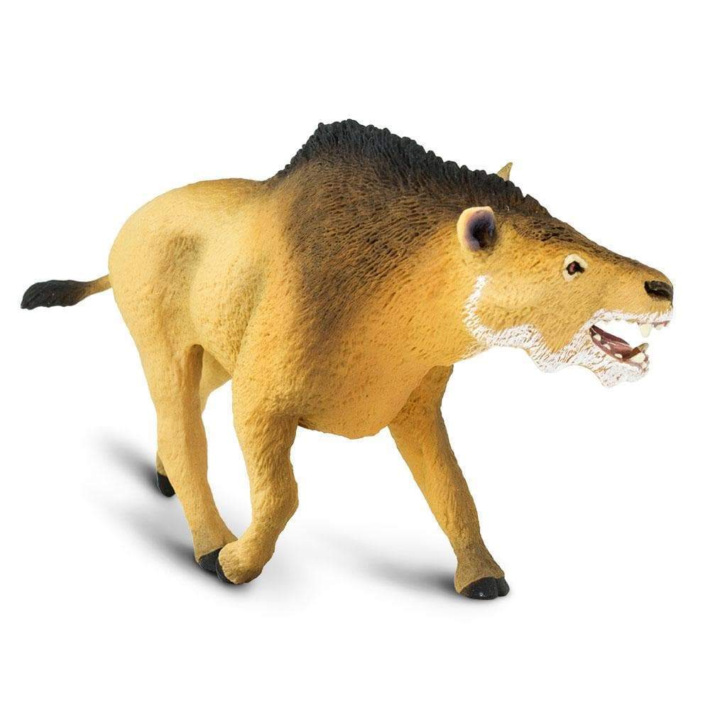 Figura Dinosaurios Daeodon Pintado a Mano