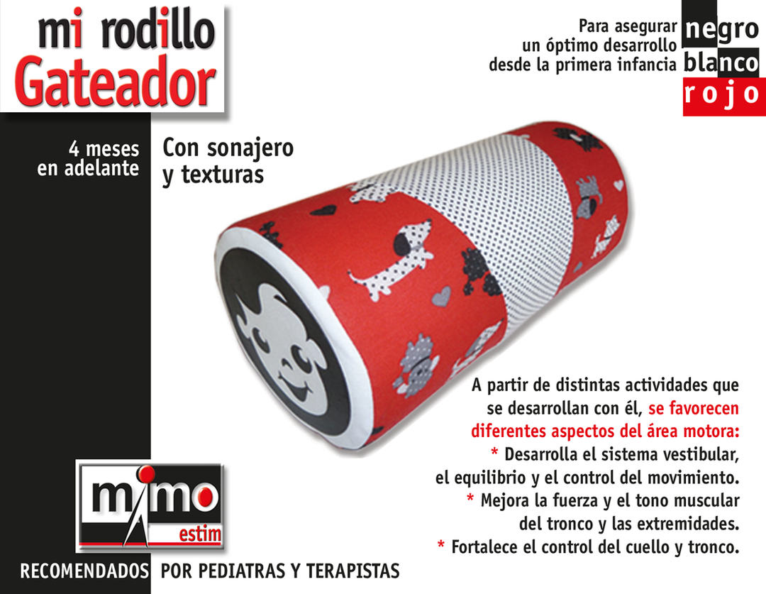 Rodillo Para Bebé Estimulación Temprana