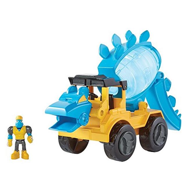 Camión de juguete dino Stegosaurus