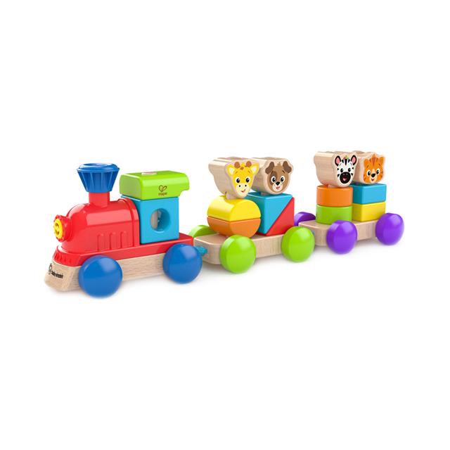 Tren Didáctico En Madera Animales