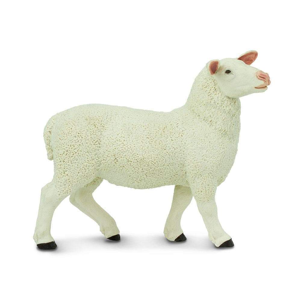 Figura Animales Oveja Pintado a Mano