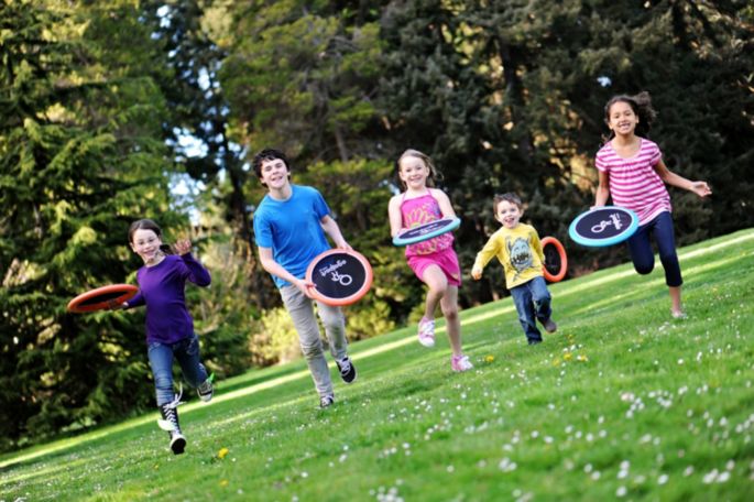 Raquetas/frisbee grande