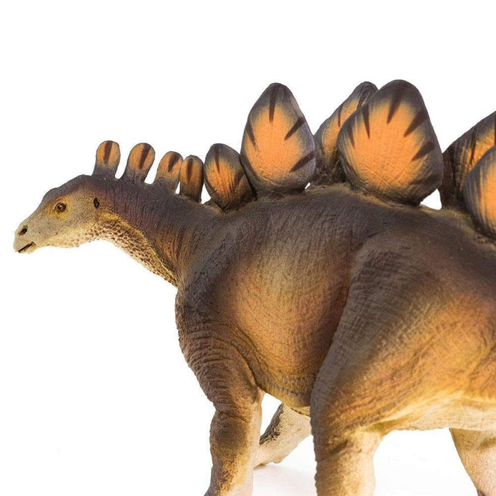 Figura Dinosaurios Estegosaurus Pintado a Mano