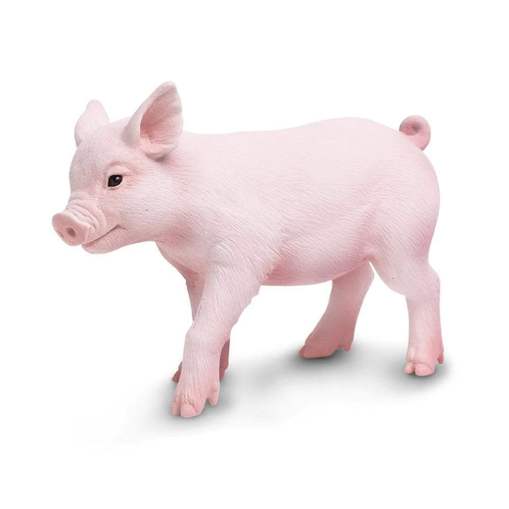 Figura Animales Cerdo Bebe Pintado a Mano
