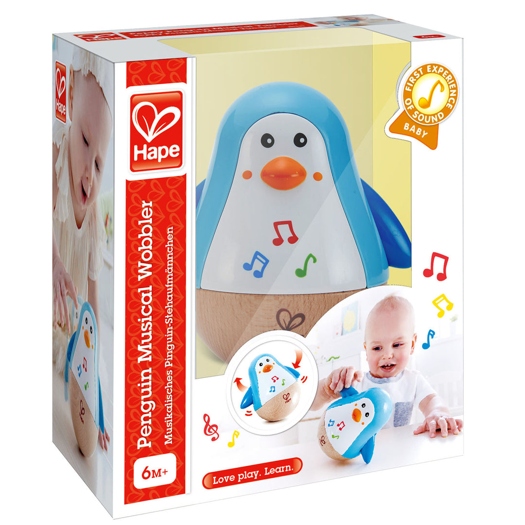 Sonajero musical pingüino