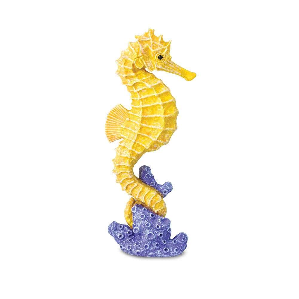 Figura Animales Caballo De Mar Pintado a Mano