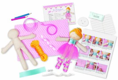 Kit Fábrica De Muñeca Bailarina