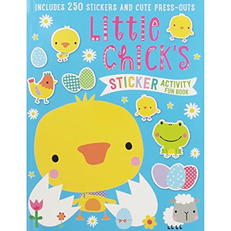 Libro De Actividades Sticker Activity Books Little Chicks