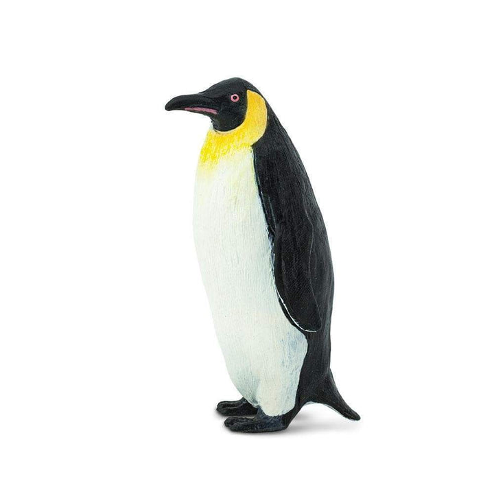 Figura Animales Pingüino Emperador Pintado a Mano