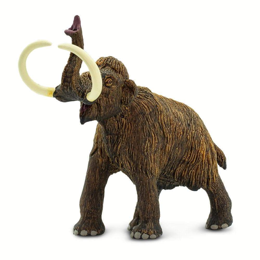 Figura Dinosaurios Mamut Lanudo Pintado a Mano